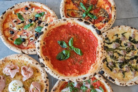 margherita pizza fresh basil mozzarella